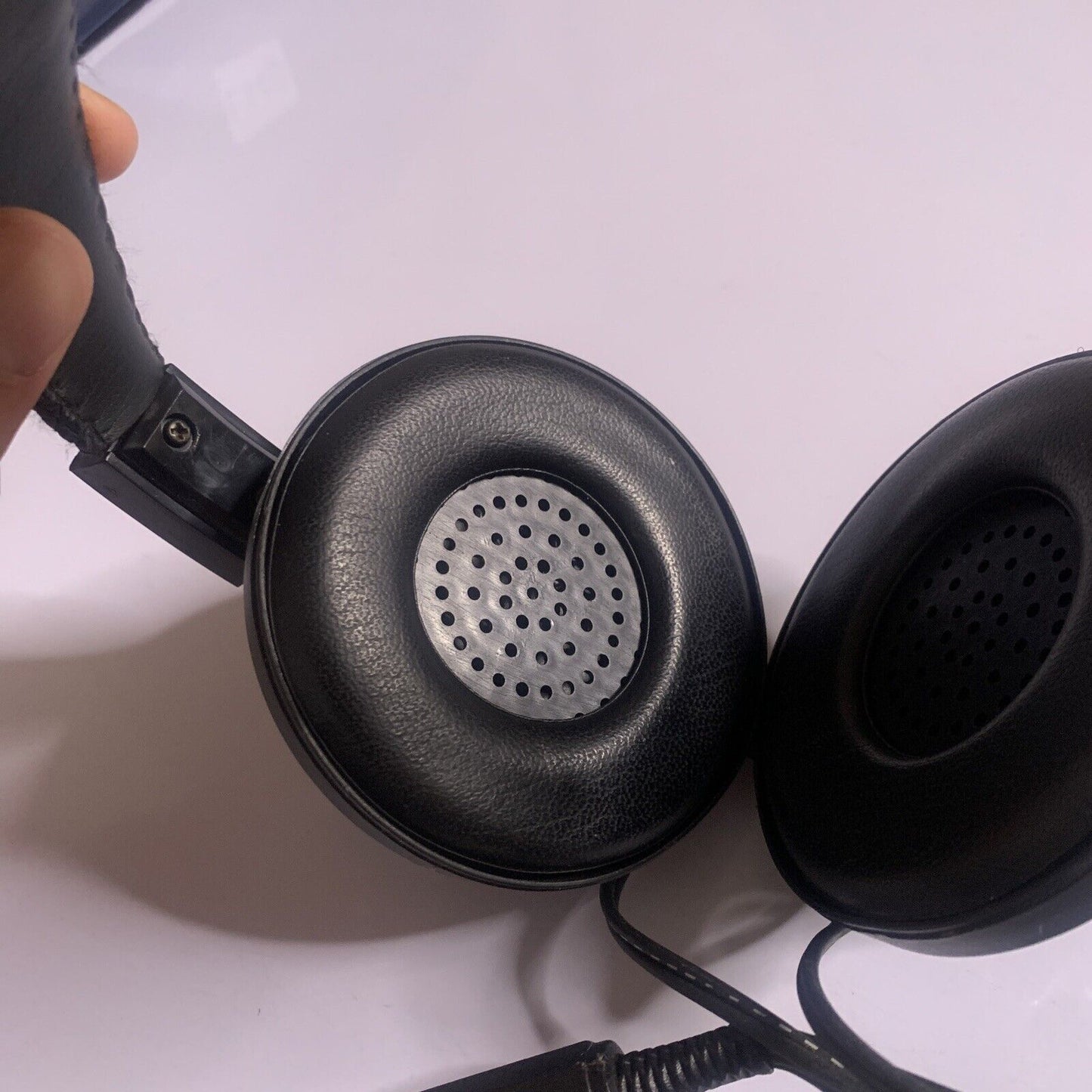 Vintage Arista 86V Stereo Headphones 6.35mm 1/4 in Jack