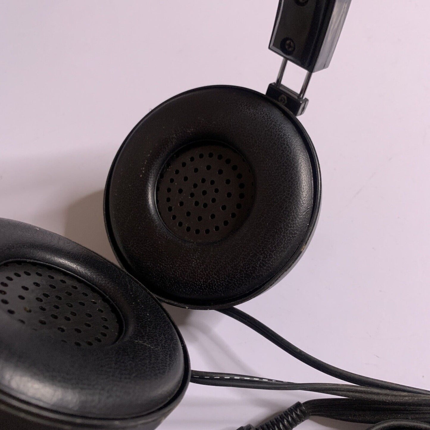 Vintage Arista 86V Stereo Headphones 6.35mm 1/4 in Jack