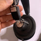 Vintage Arista 86V Stereo Headphones 6.35mm 1/4 in Jack
