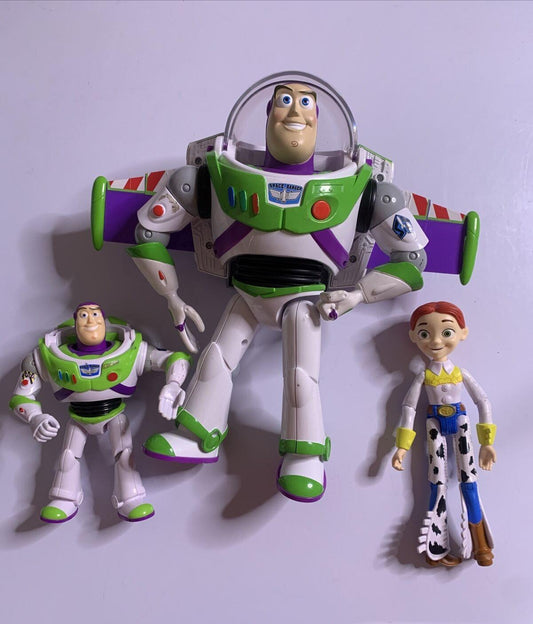 3x Toy Story Action Figure Jessie Buzz Lightyear