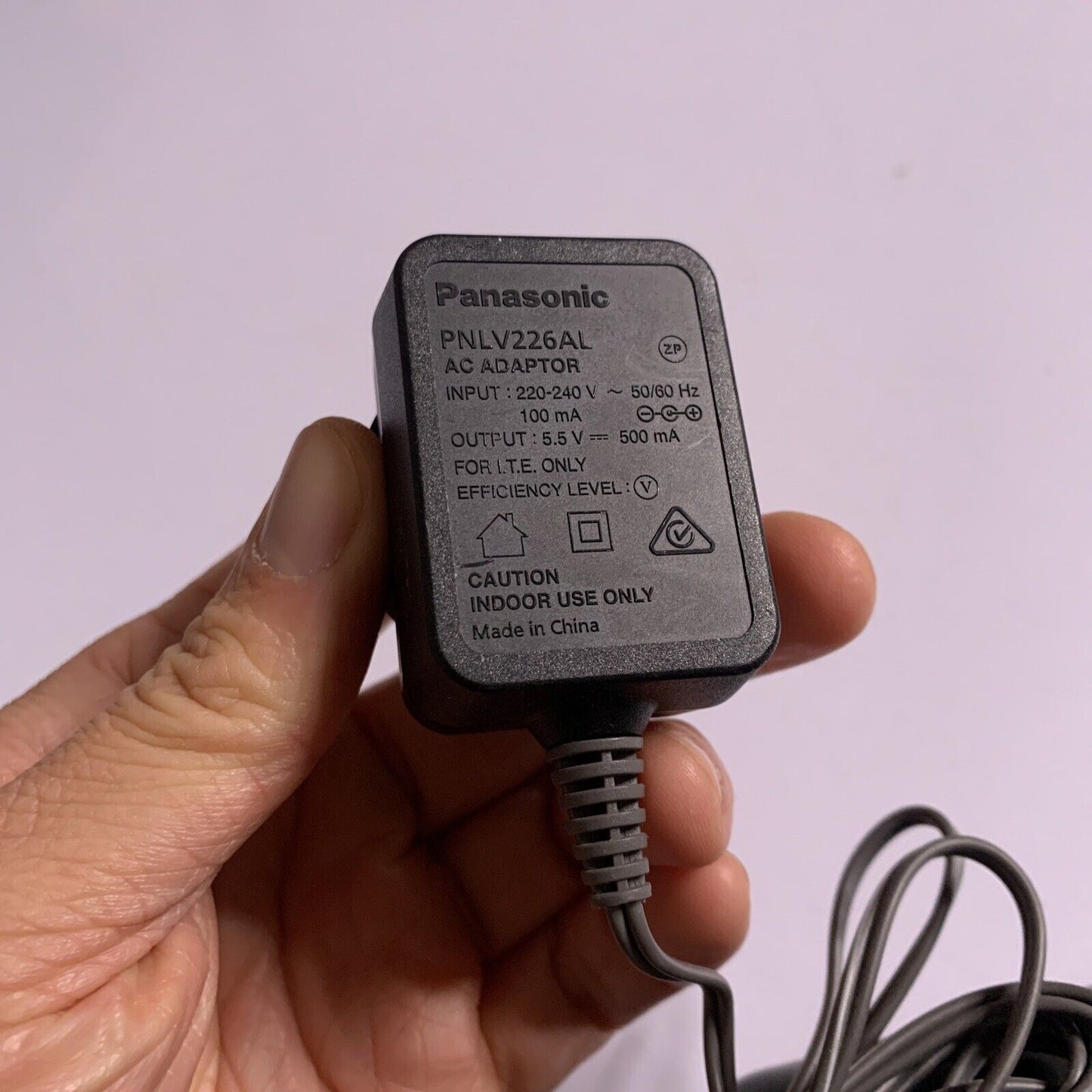 Panasonic KX-TG6821AL Base Station Charger & PNLV226AL 5.5V Genuine Product