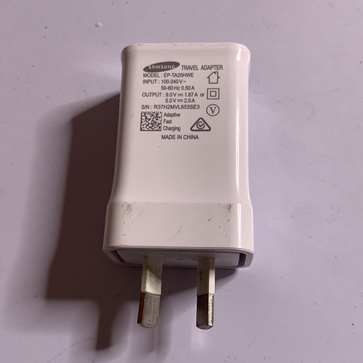 Samsung Adaptive Fast Charging Travel Adapter Genuine