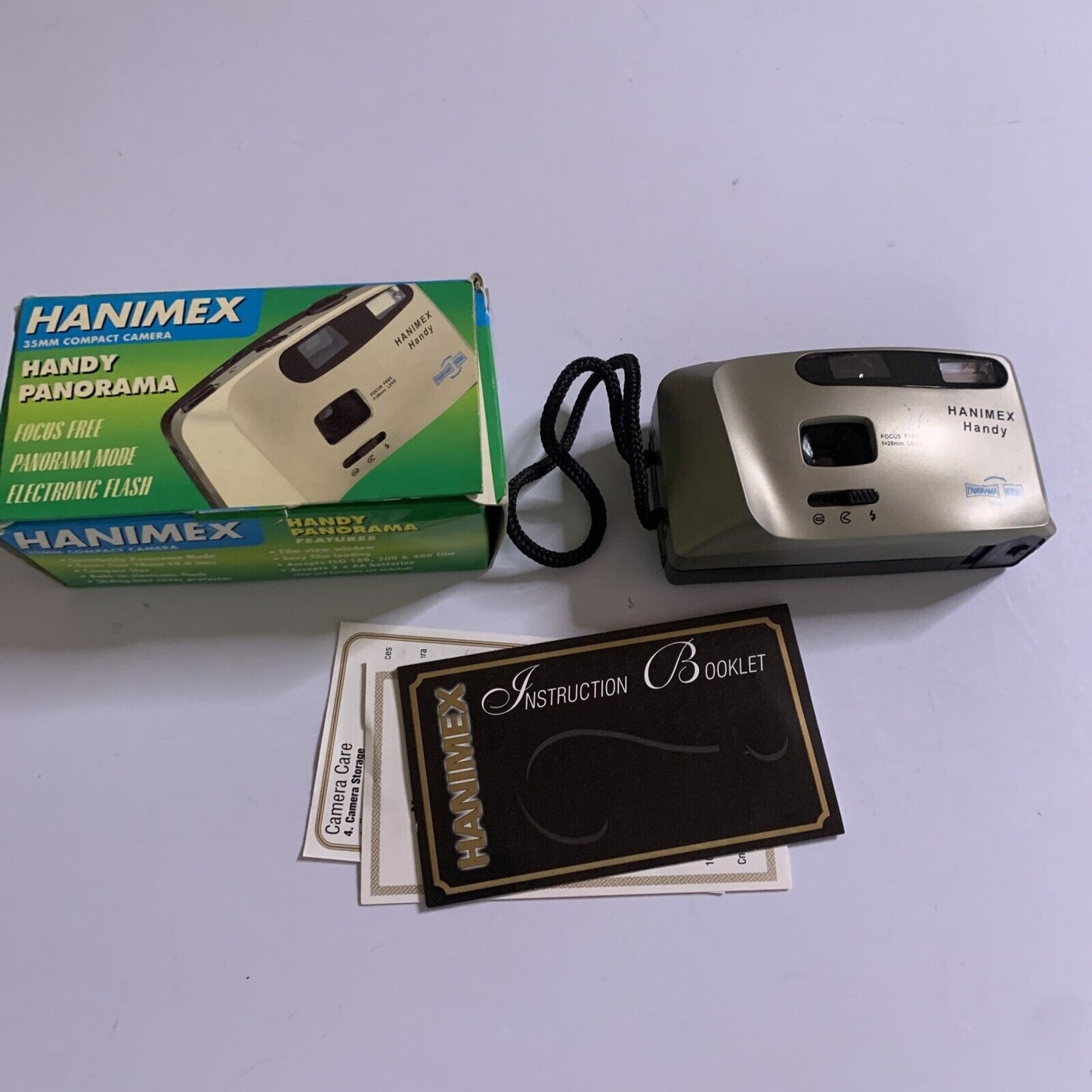 Hanimex Handy Panorama 35mm Film Compact Camera Vintage