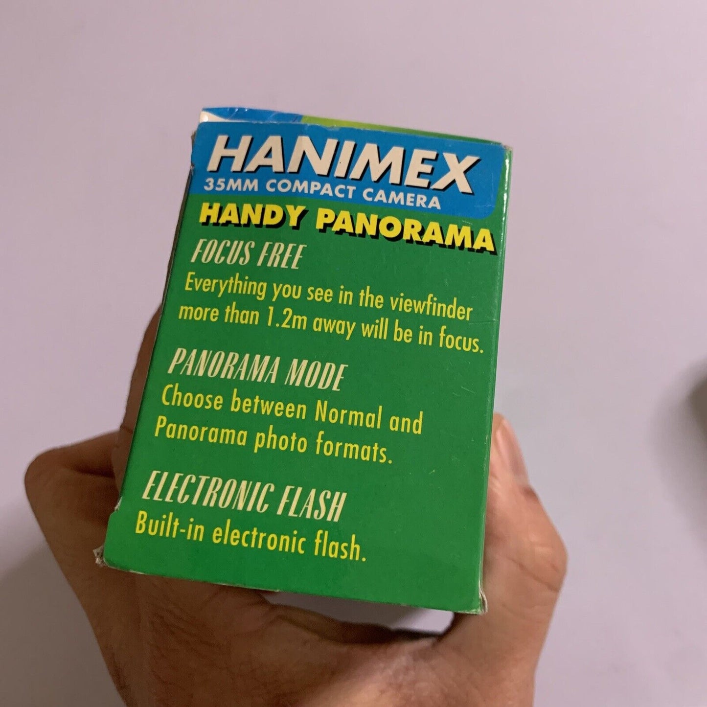 Hanimex Handy Panorama 35mm Film Compact Camera Vintage
