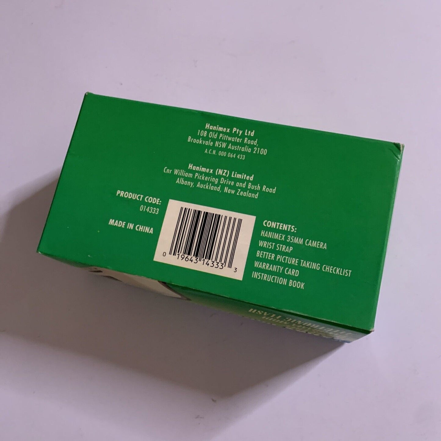 Hanimex Handy Panorama 35mm Film Compact Camera Vintage