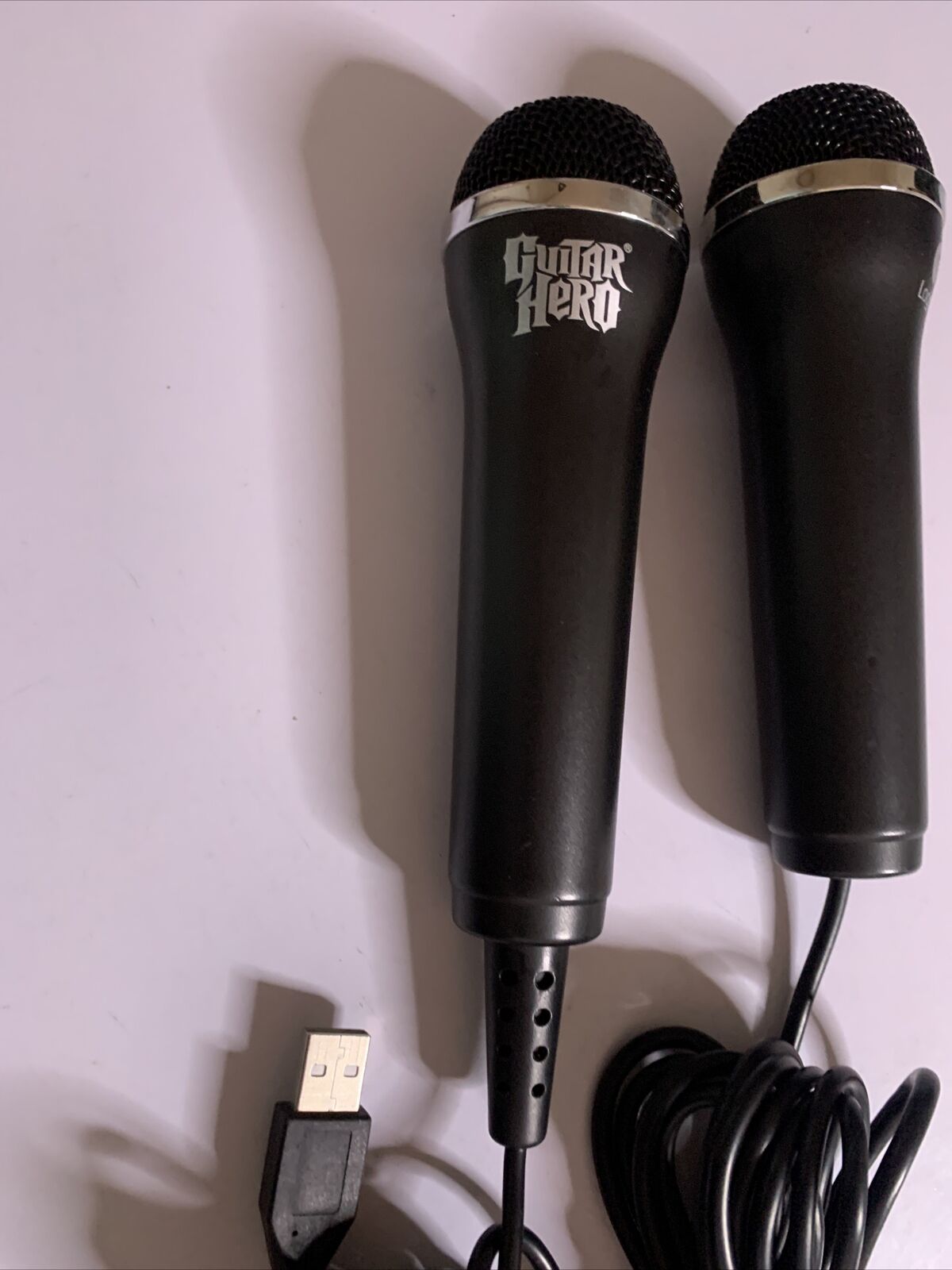 2x Guitar Hero Microphones USB E-UR20 for PS2 PS3 PS4 XBOX 360 One Wii WiiU