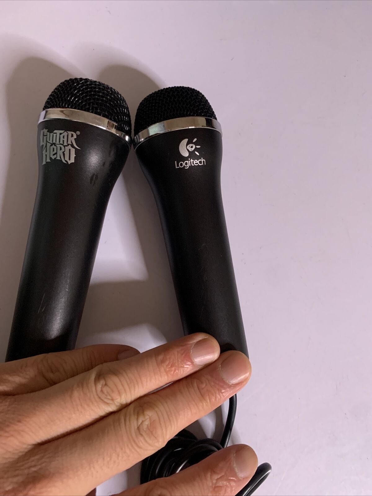 2x Guitar Hero Microphones USB E-UR20 for PS2 PS3 PS4 XBOX 360 One Wii WiiU