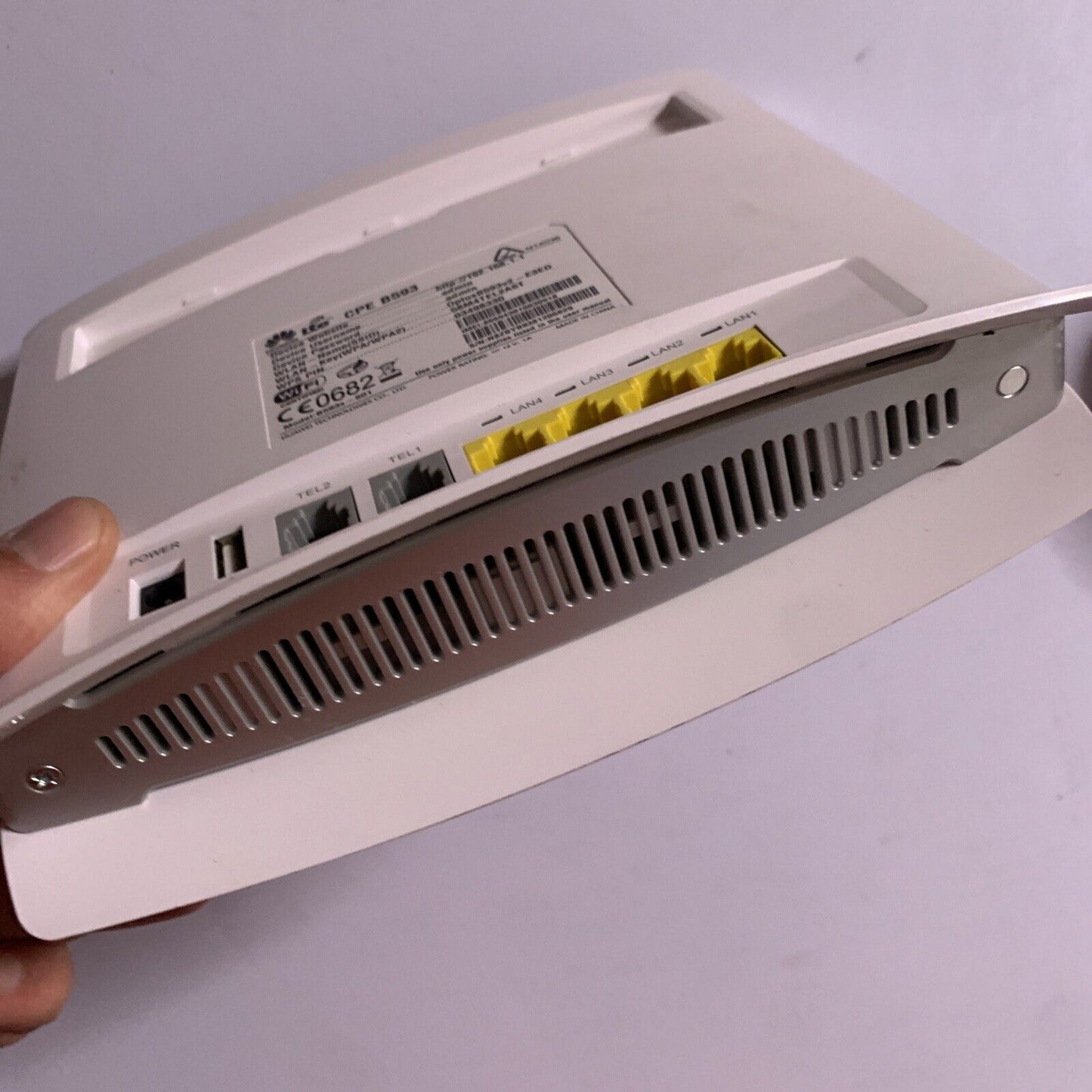 Optus Huawei B593 4G LTE CPE Wireless SIM Wi-Fi Router with Power Supply