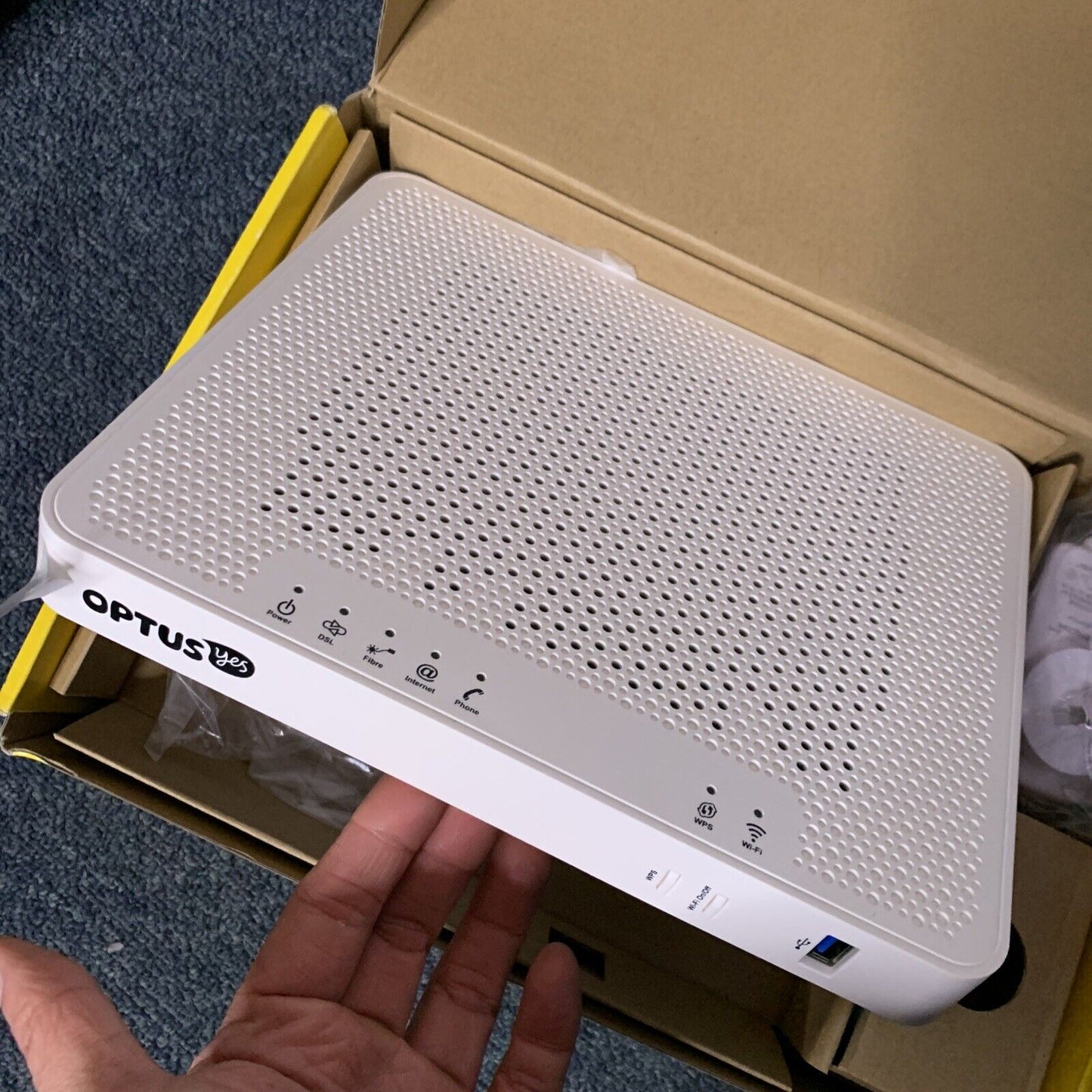 Optus Sagemcom Fast 3864OP Wireless Wi-Fi Modem NBN Ready – Retro Unit