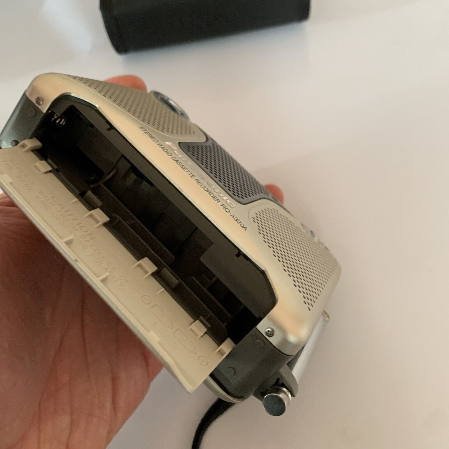 Panasonic Portable Stereo Radio Cassette Recorder RQ-A320A /w Speaker Microphone