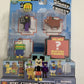 2x Disney Crossy Road Mini Figurines -Toy Story Mickey Mouse Woody Pete Zurg NEW