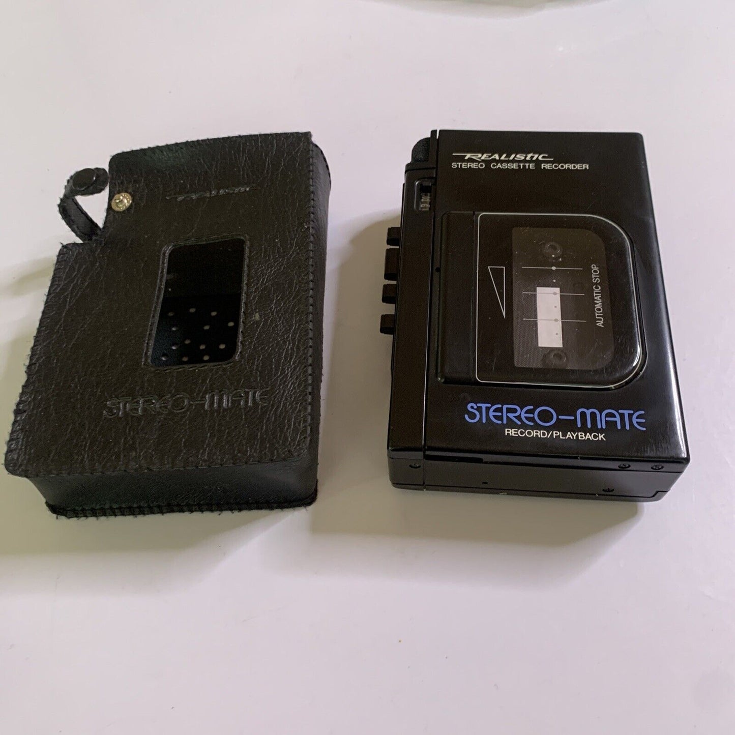 Realistic Stereo Cassette Player & Recorder SCP-29 with Built-in Microphone