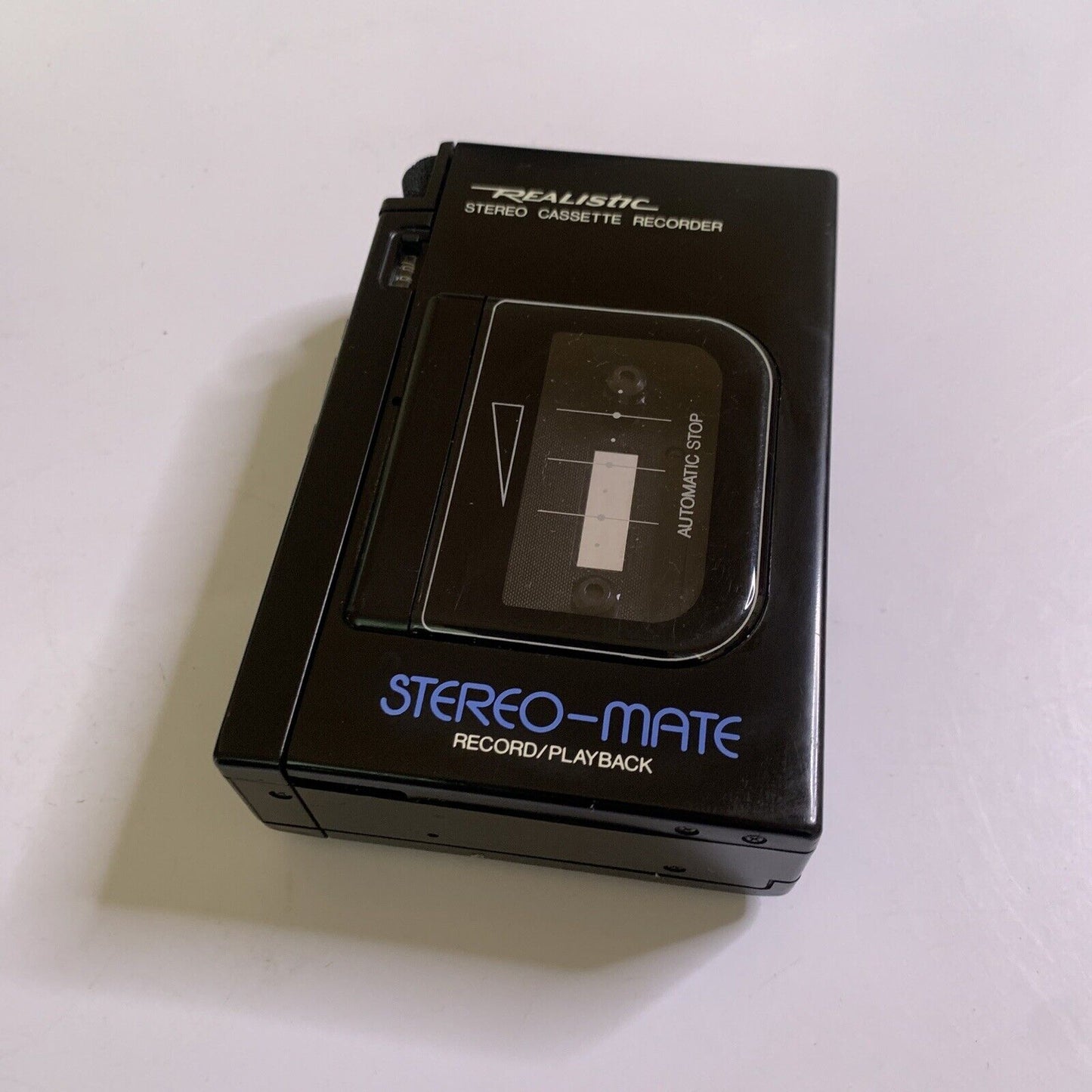 Realistic Stereo Cassette Player & Recorder SCP-29 with Built-in Microphone