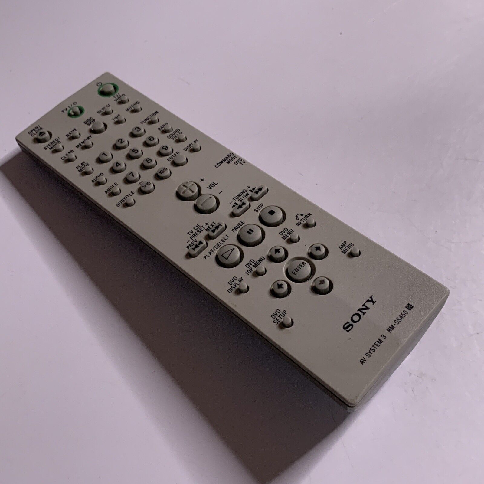 Sony RM-SS450 Remote Control AV System Genuine Working – Retro Unit