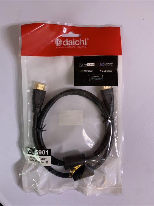 Daichi HDMI Cable 1M 4K Hi-Speed with Ethernet
