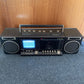 Silver SVT48 4 Inch TV & AM/FM Radio Cassette Recorder - Working