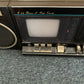 Silver SVT48 4 Inch TV & AM/FM Radio Cassette Recorder - Working