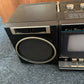 Silver SVT48 4 Inch TV & AM/FM Radio Cassette Recorder - Working