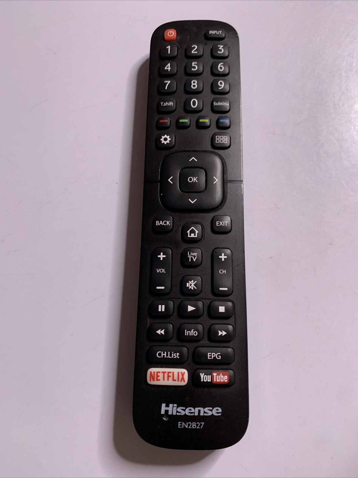 Hisense EN2B27 TV Remote Control