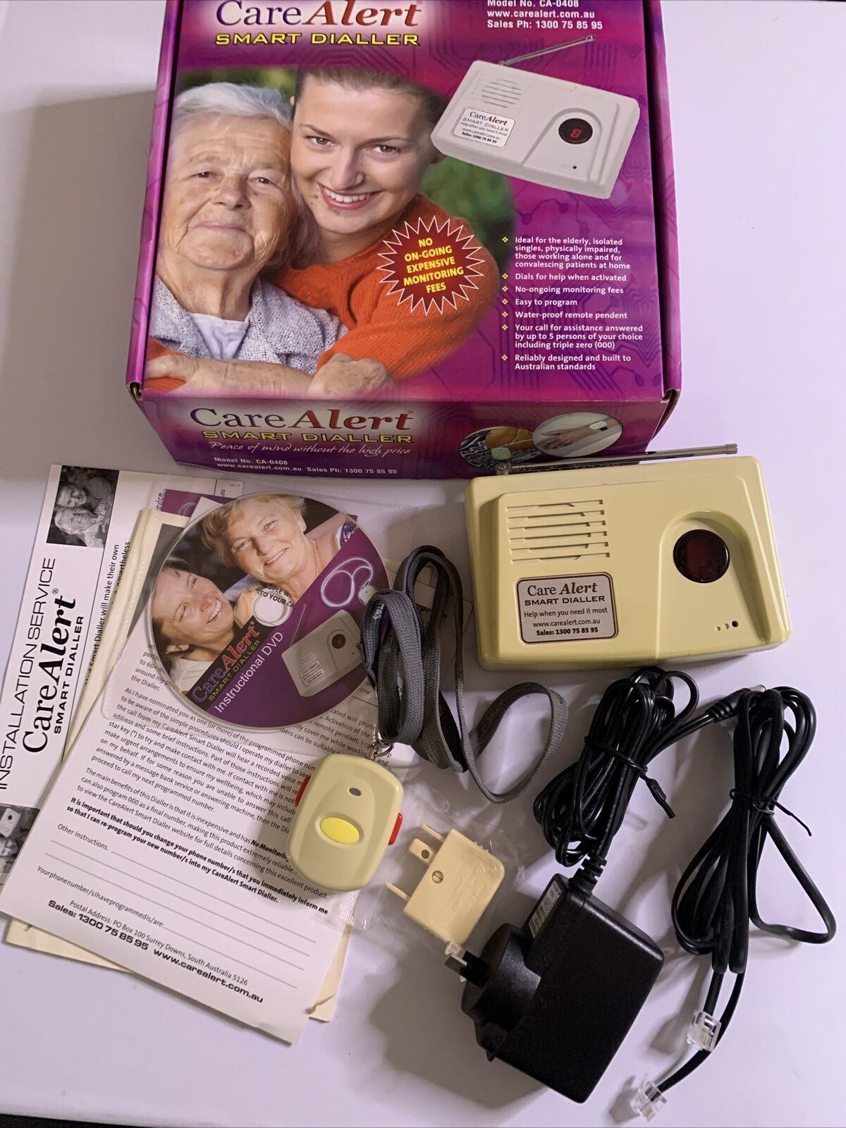 Care Alert Smart Dialler CA-0408 Personal Emergency System