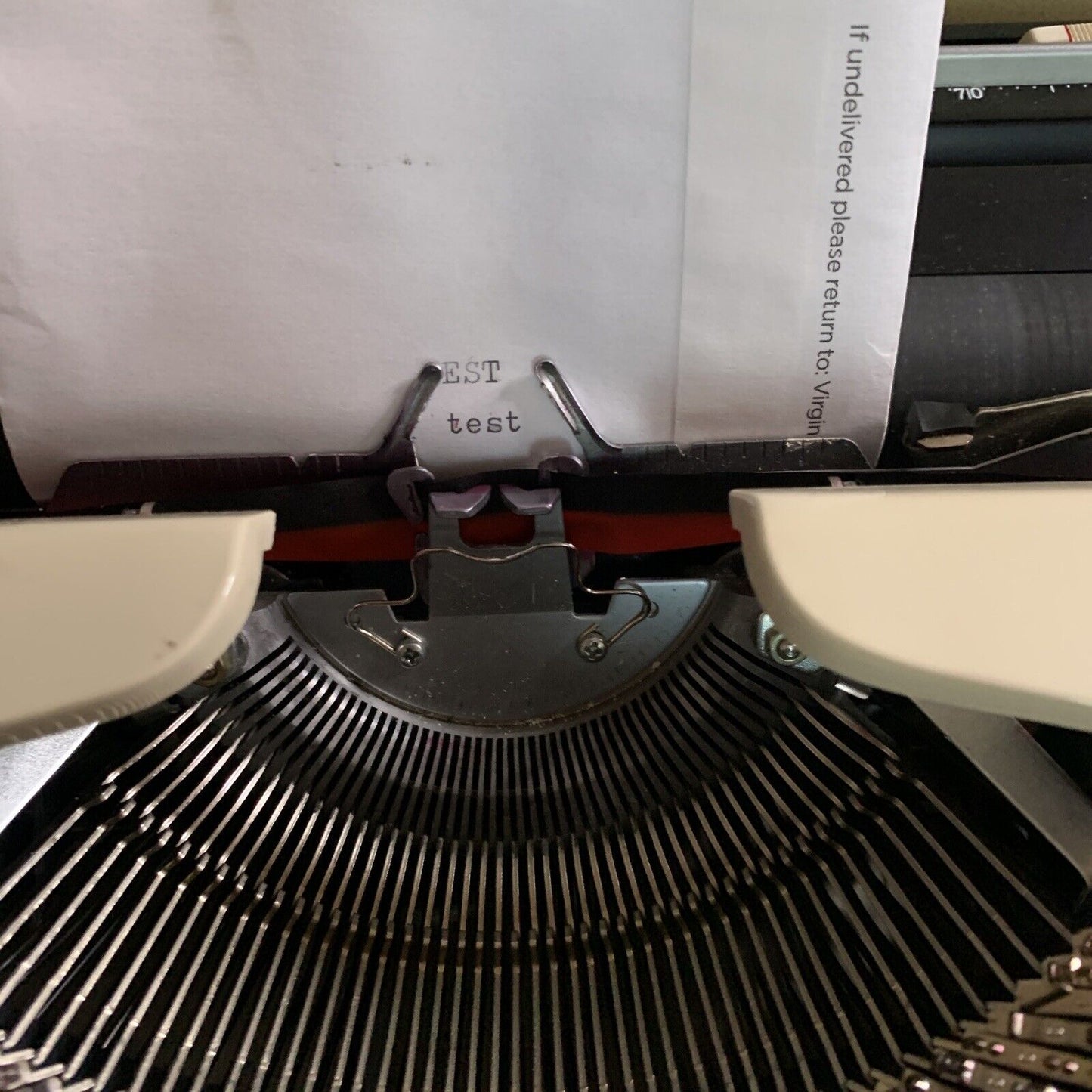 Brother Deluxe 700T Portable Typewriter Made in Japan