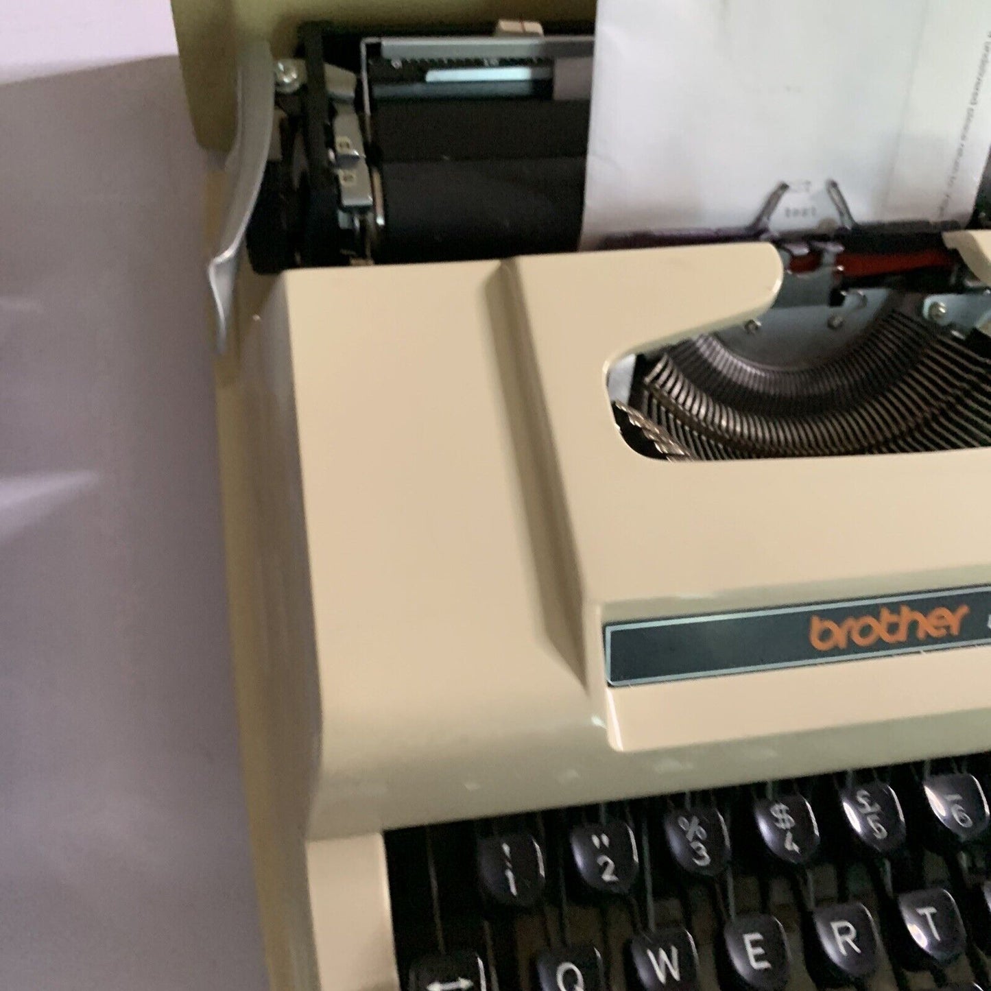 Brother Deluxe 700T Portable Typewriter Made in Japan