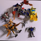 6x Transformers Action Figures  Grimlock Volcanicus Starscream *Parts Missing