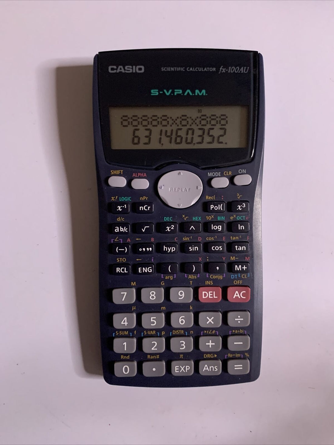 Casio Fx-100au Scientific Calculator – Retro Unit