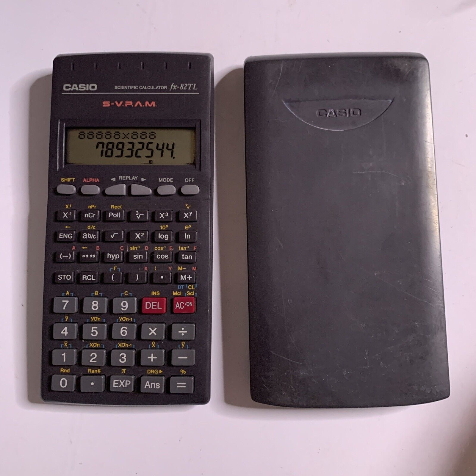 Casio Fx-82TL Scientific Calculator – Retro Unit