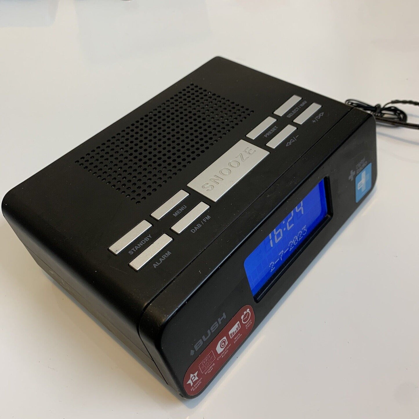 Bush DAB+ Alarm Clock Radio BCR31DAB/A