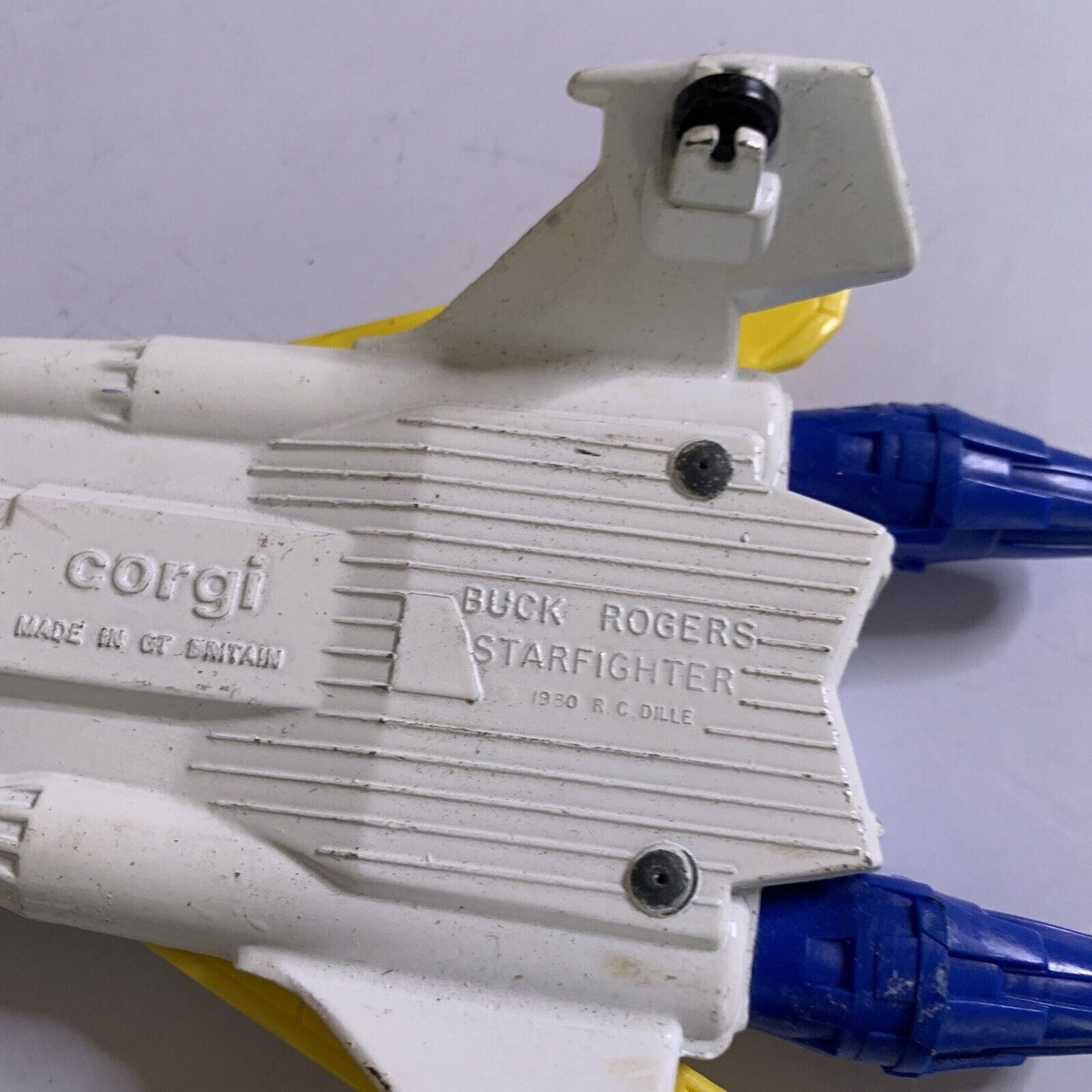 Buck Rogers Starfighter 1980 Corgi Action Figure