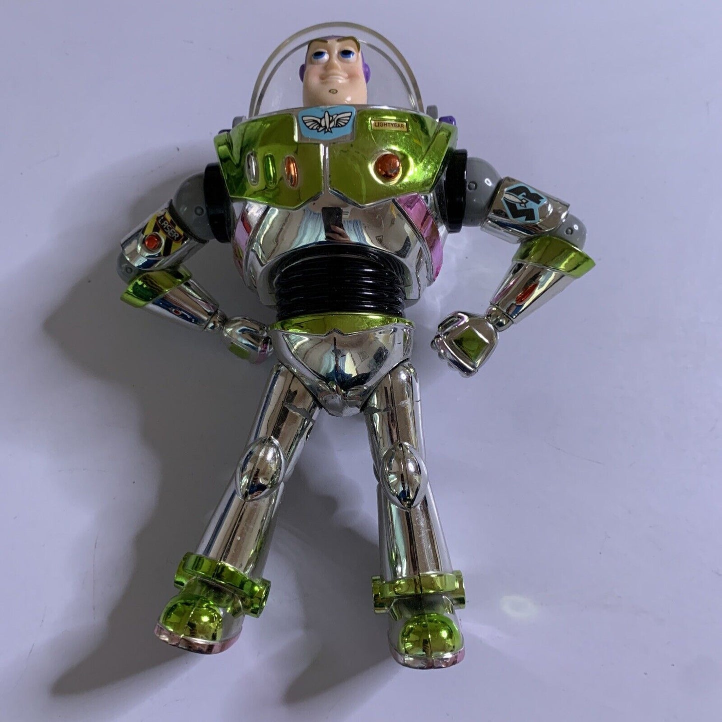 Buzz Lightyear Metallic Chrome Disney Pixar Toy Story