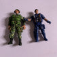 2x Desert Soldier S1 True Heroes Chap Mei 3.75"