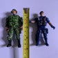 2x Desert Soldier S1 True Heroes Chap Mei 3.75"