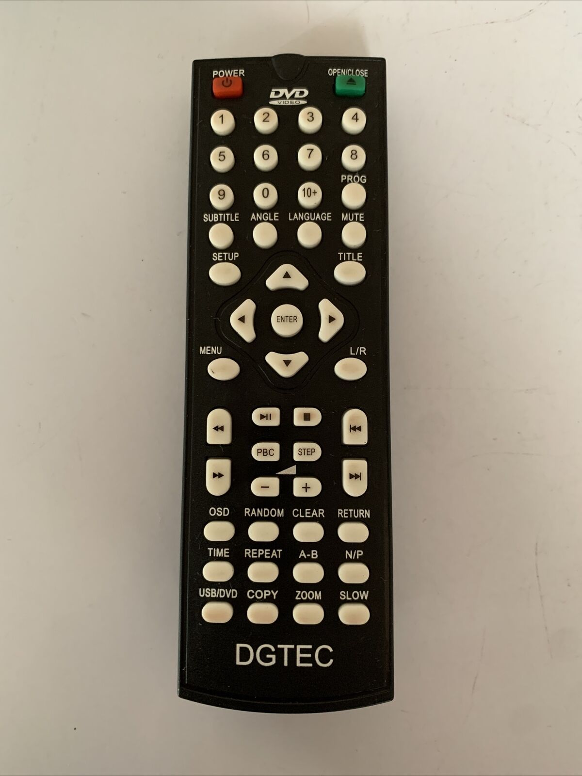 DGTEC DVD Remote Control