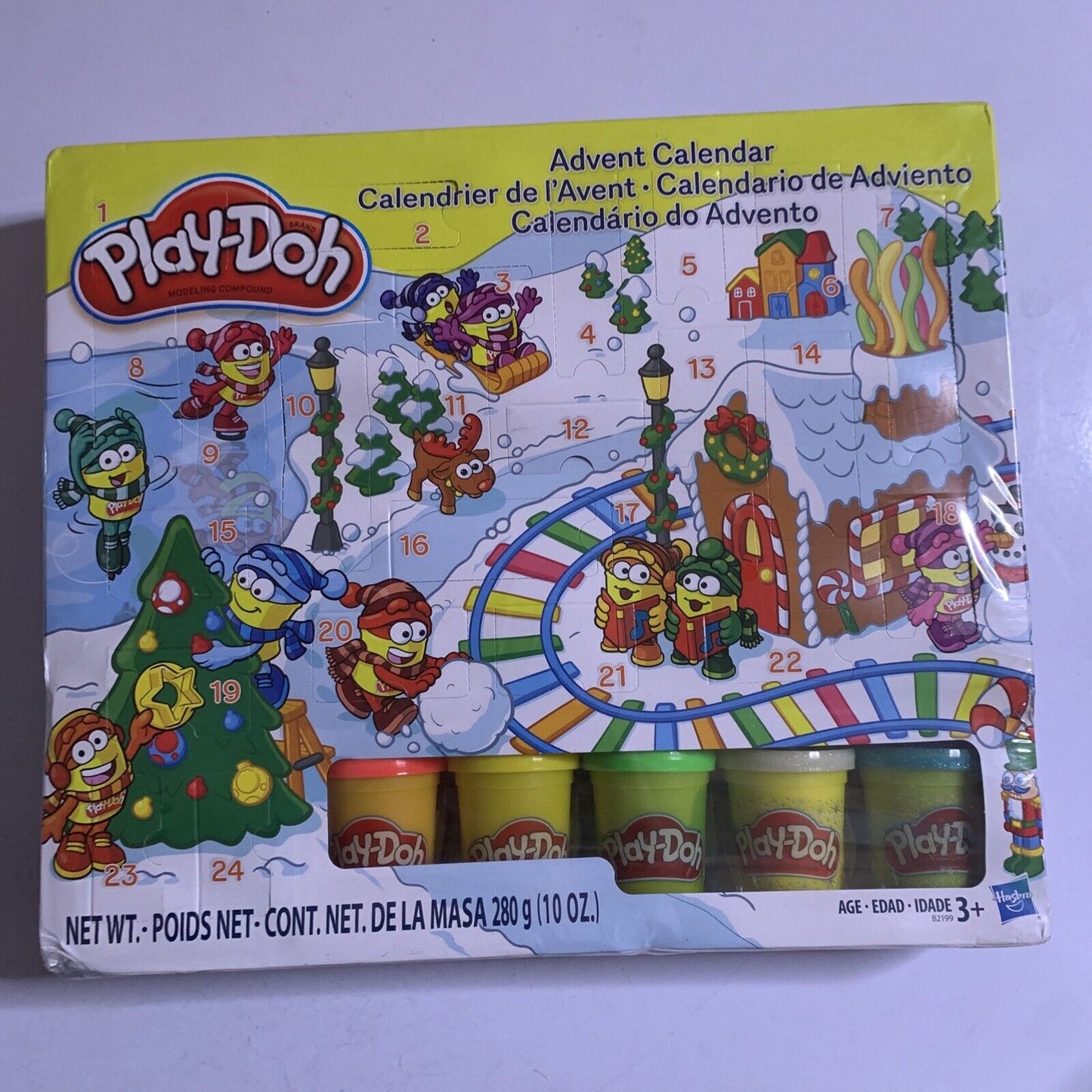 PlayDoh Advent Calendar Christmas Hasbro *Brand New Sealed* Retro Unit