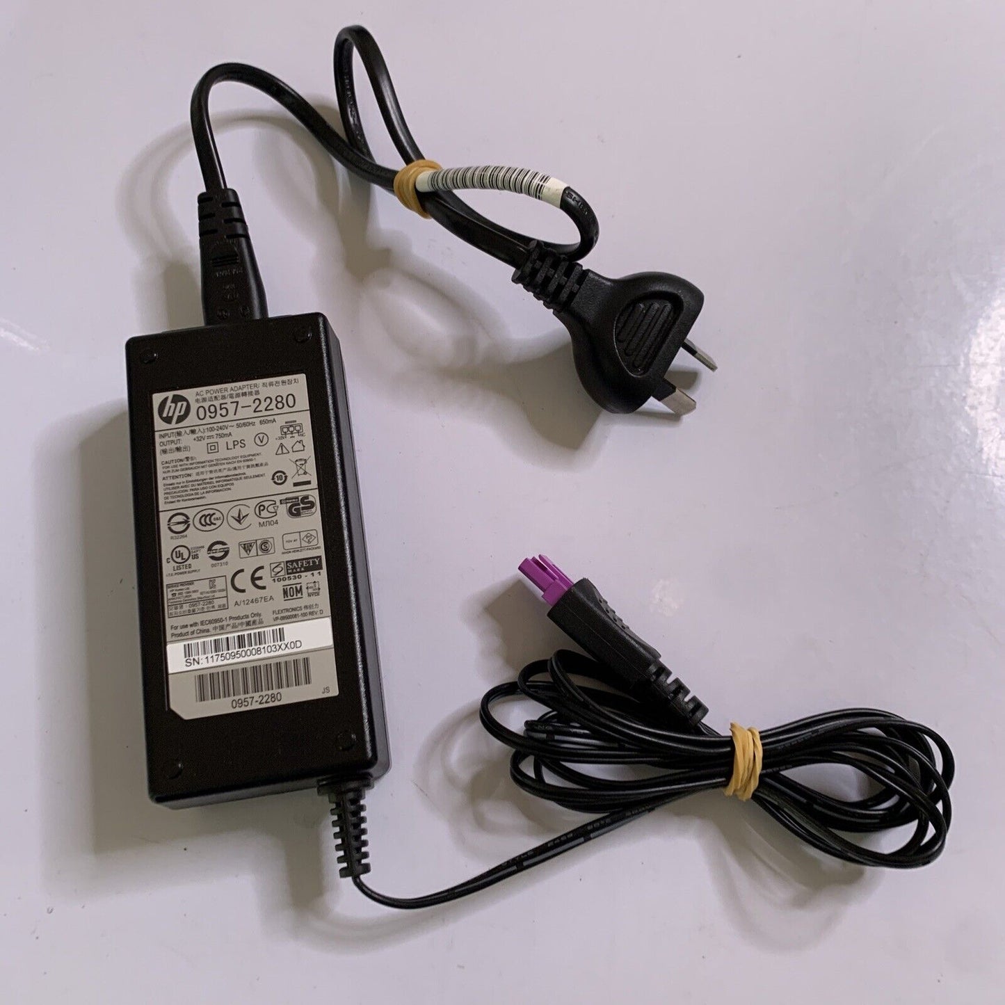HP 0957-2280 Printer Power Supply 32v 750mA Genuine AC Adapter