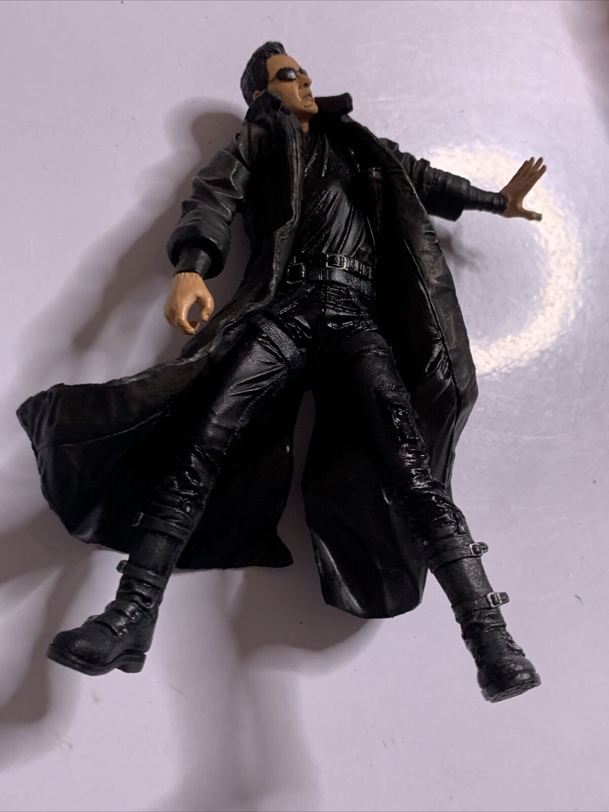 Neo Matrix Lobby Shootout Scene 2003 McFarlane Action Figure