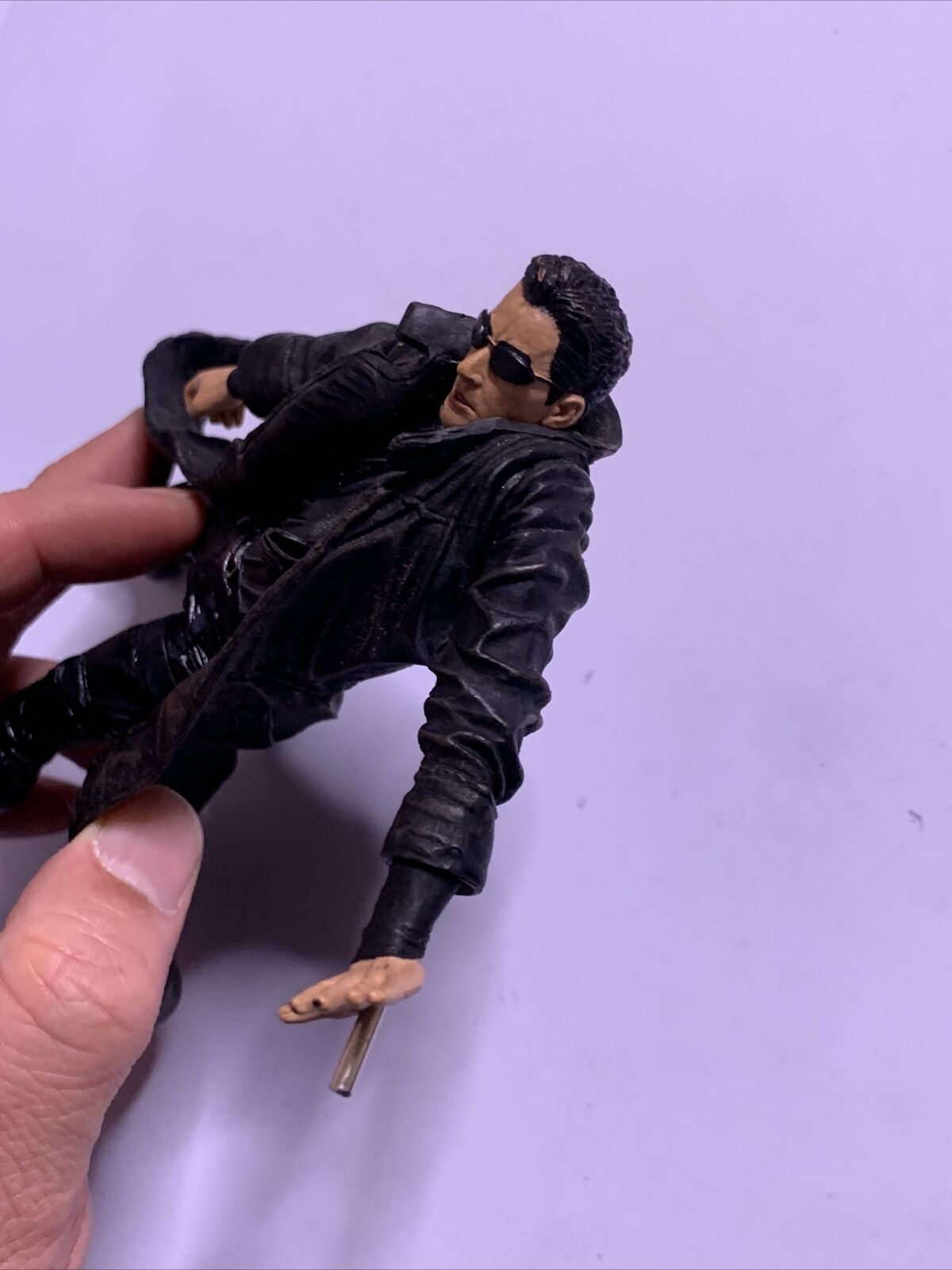 Neo Matrix Lobby Shootout Scene 2003 McFarlane Action Figure