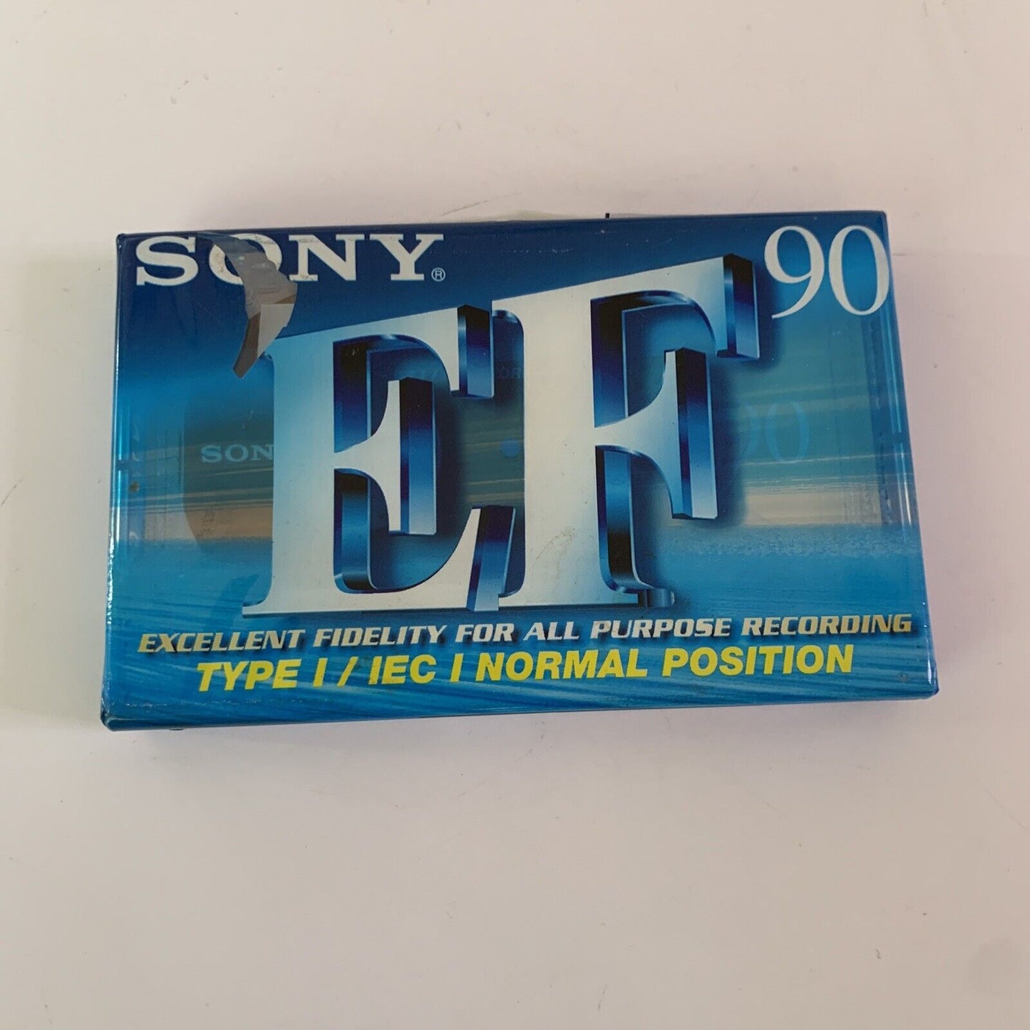 Sony EF 90 Cassette Tape *Brand New Sealed*