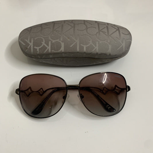Cool Polarised Sunglasses A-Z724 Shiny Brown 62-13-131 with CK Case