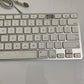 Apple Keyboard USB with 2x USB ports A1242 *missing f10 key in working order