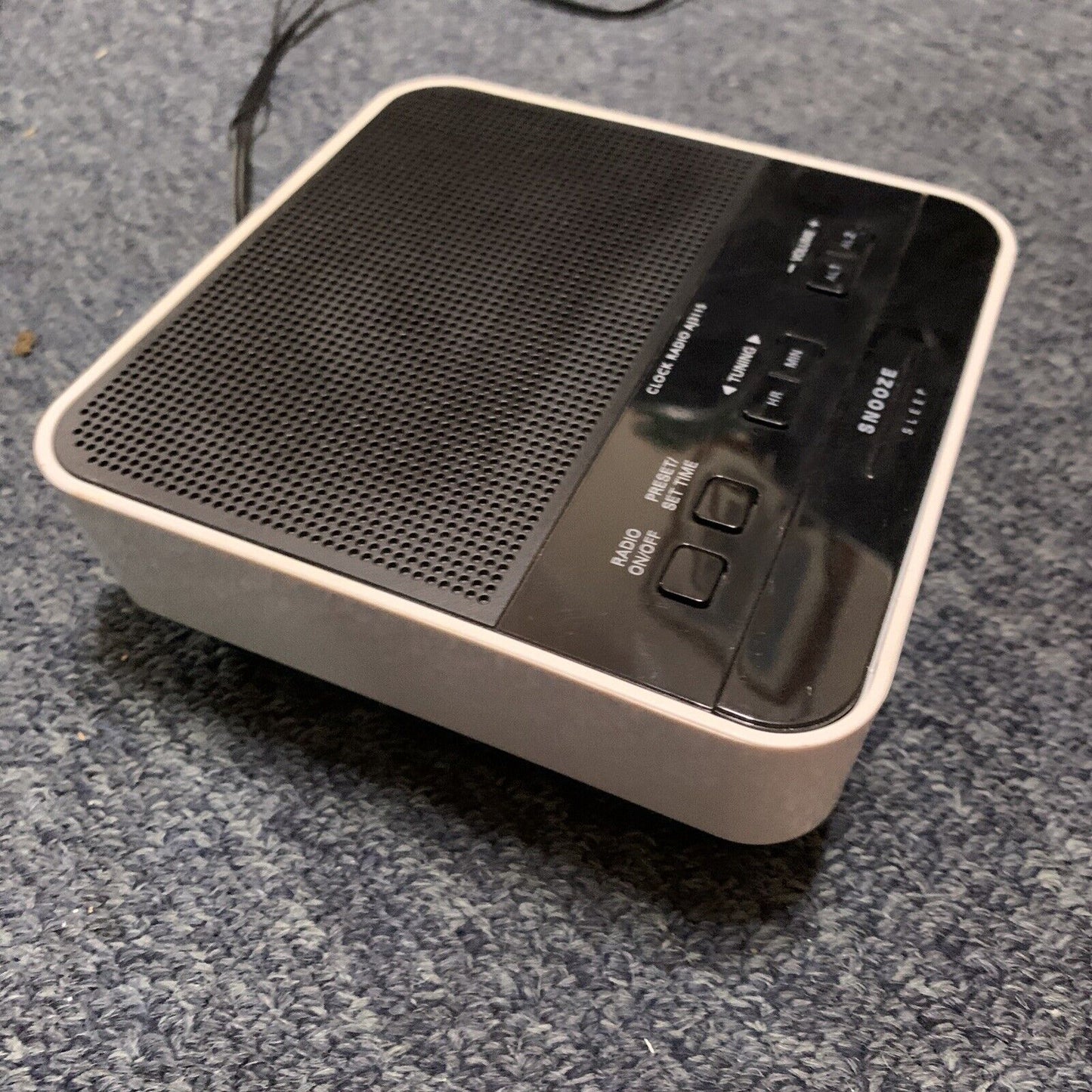 Philips Clock AM/FM Radio AJ3115 Retro Unit