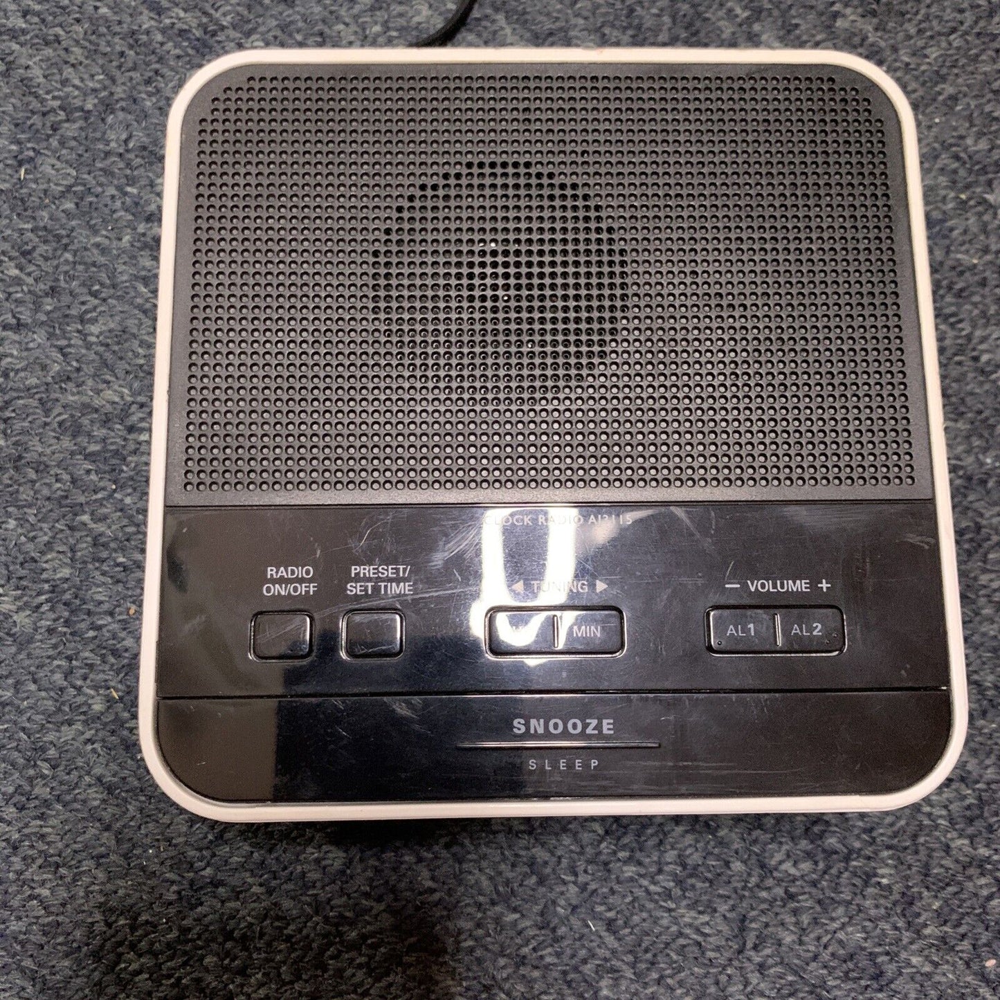 Philips Clock AM/FM Radio AJ3115 Retro Unit