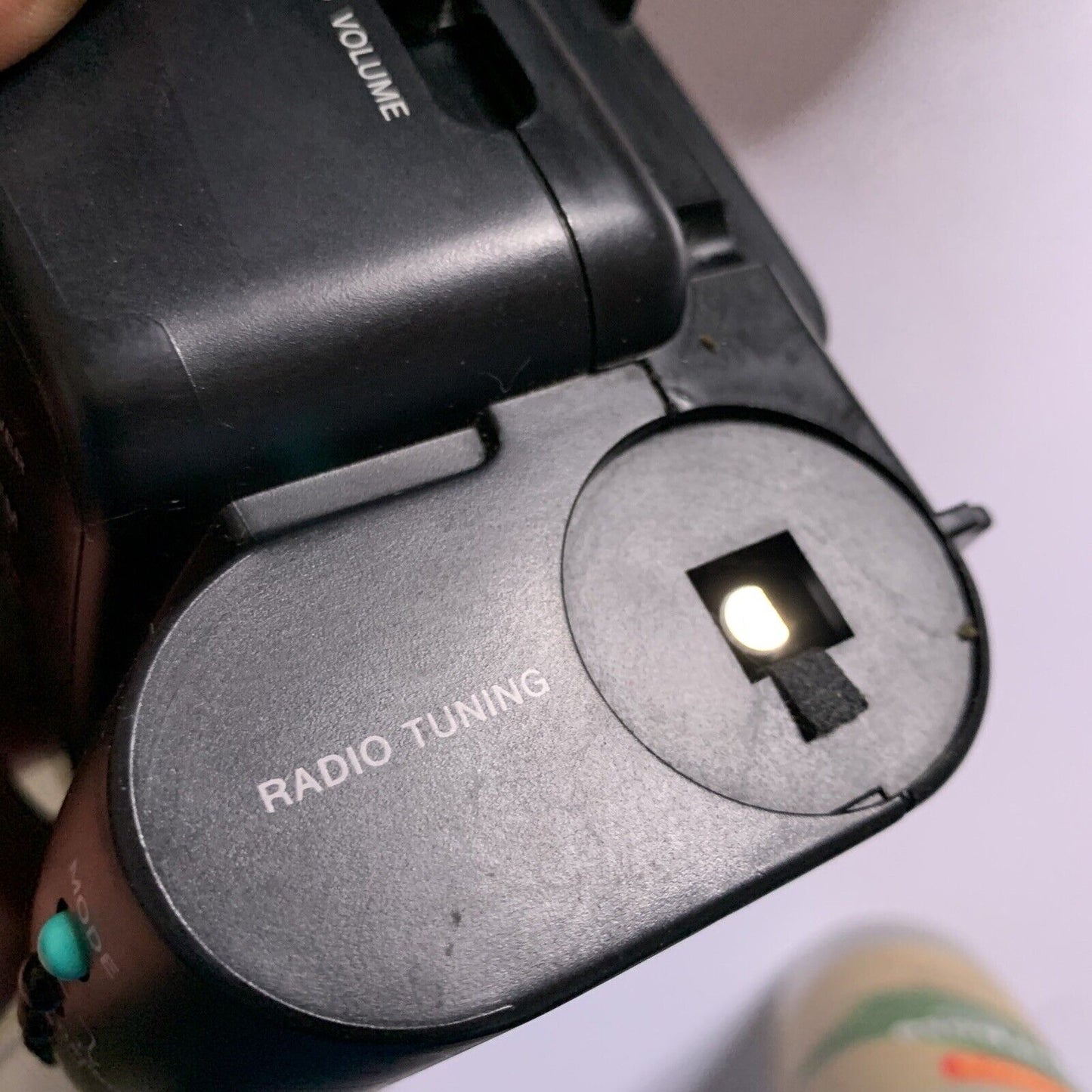 Vintage Casio Clock TV AM FM Radio LCD Colour Television Analog AV-100 Retro