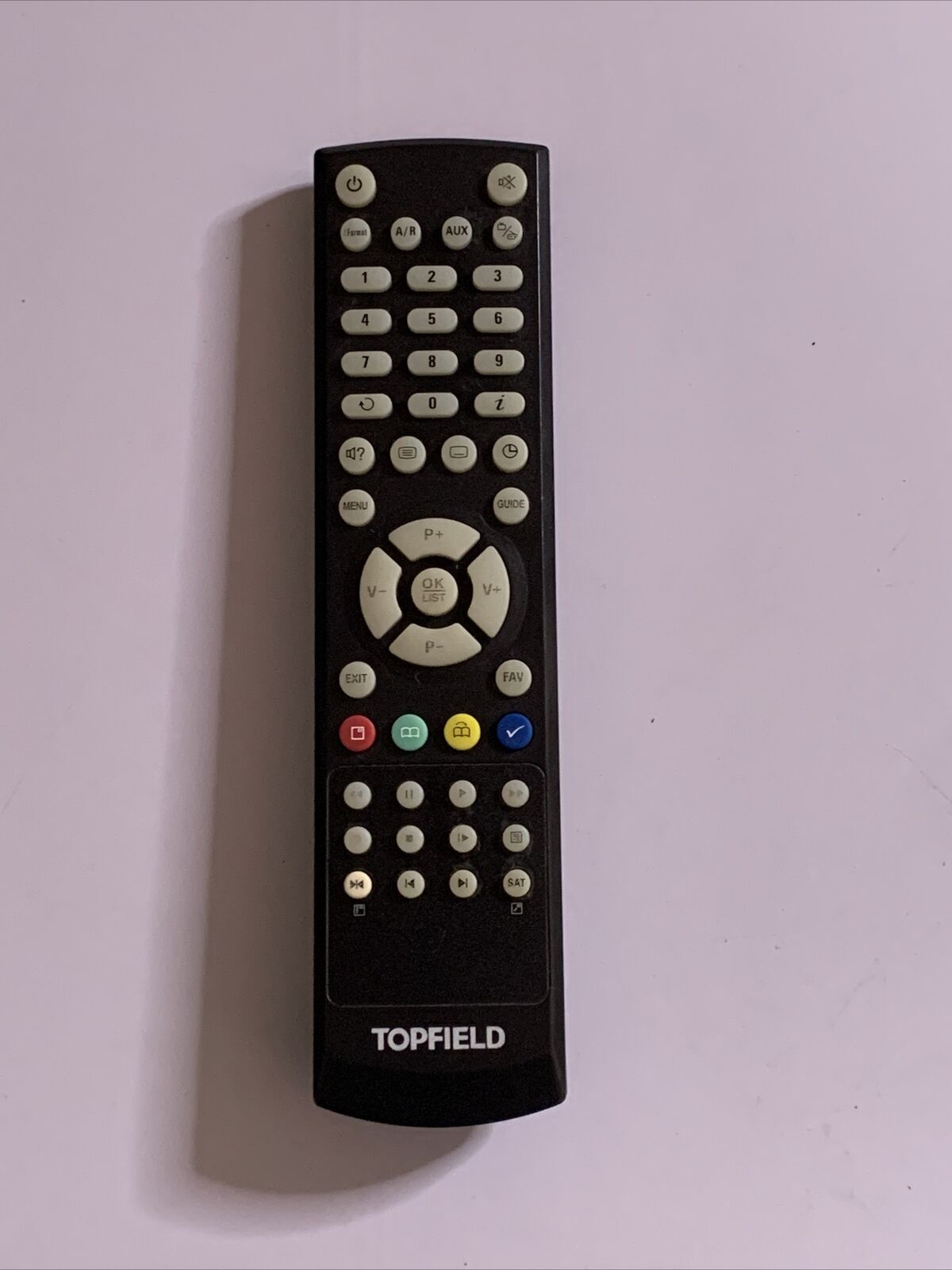 Genuine Topfield Remote Control for PVR Player – Retro Unit
