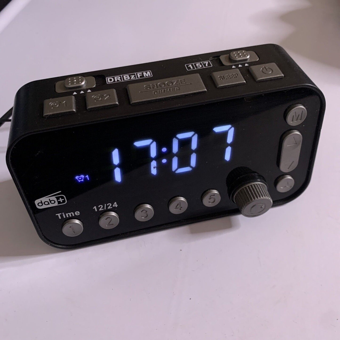 Large Screen DAB+ Alarm Clock Radio DAB-A1