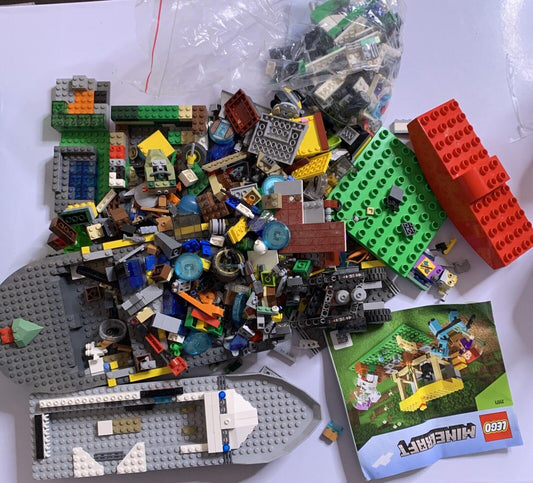 Bulk Lego Lot Pieces Boat The Simpson Parts Technic Minecraft 2kg Genuine