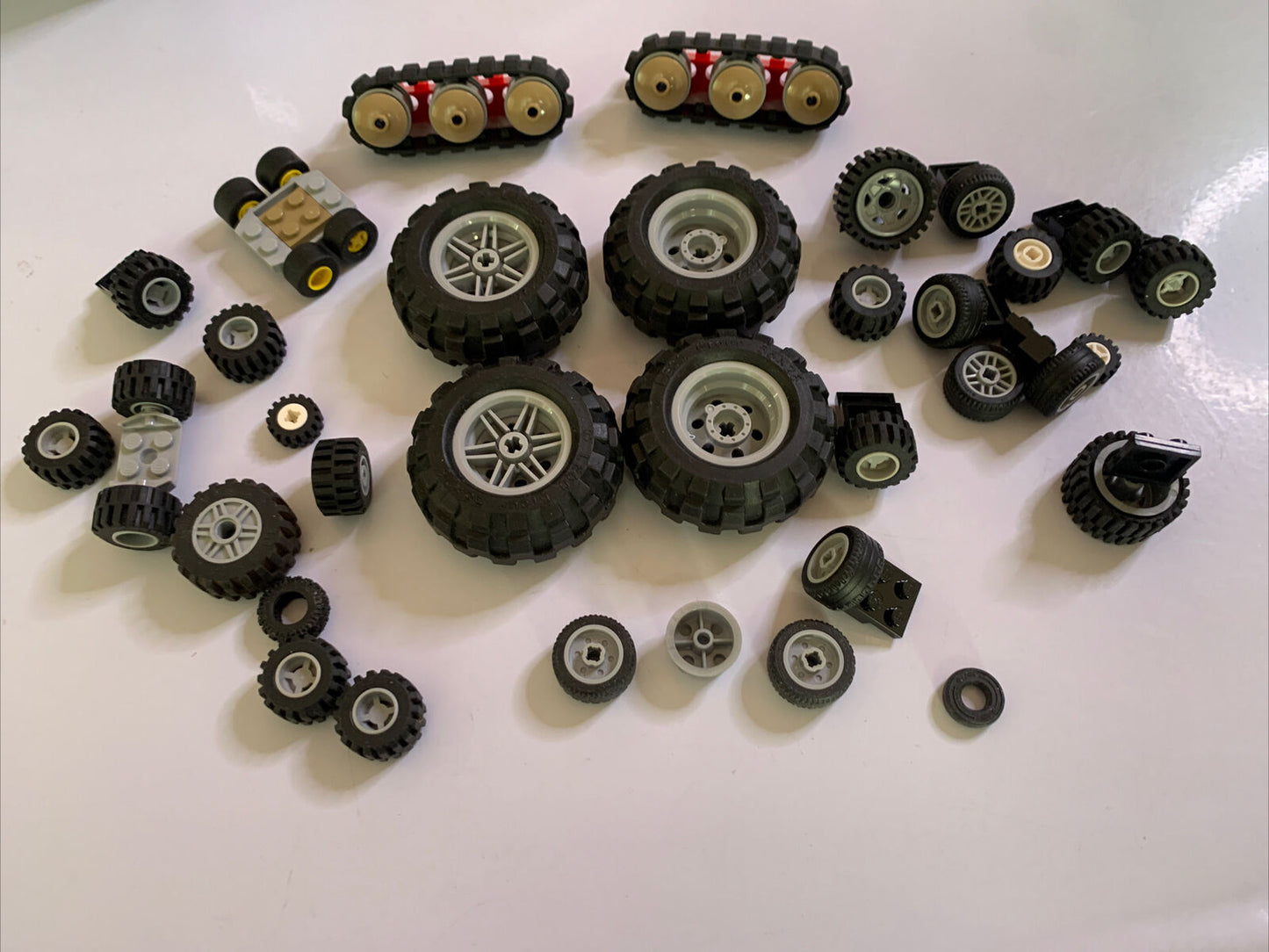 Lego Bulk Wheels Lot Various sizes small to large