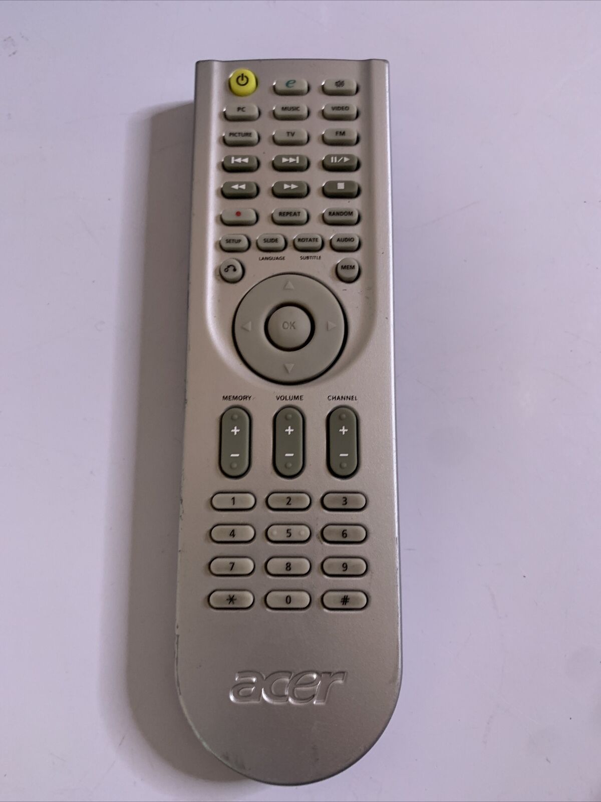 Genuine Acer Remote Control for PC Windows